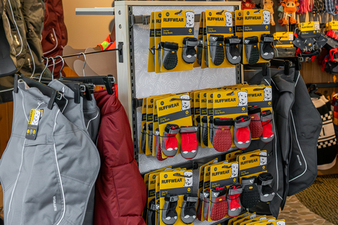 Village Tails Shop product photos dog cat pet pets woof leash toy food treat treats