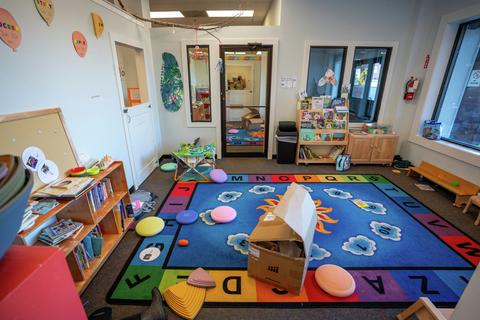 Stratton Child care services space room area kids babies parents day care