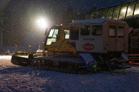 Snowcat Dinner supper luxury course experience fancy upscale dine dinning food drink beverage
