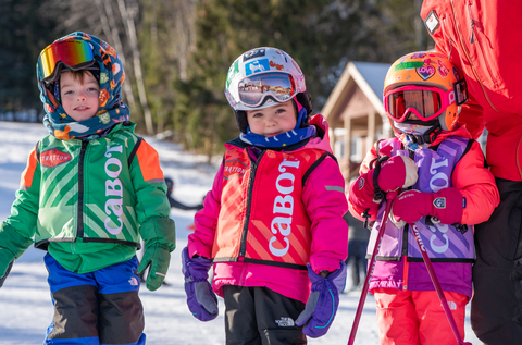 ski school cabot vest photos kids cute learning area sun sunny