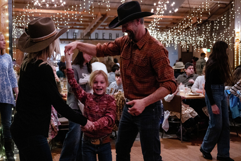 Western BBQ Line Dancing Thunderhead Family Band