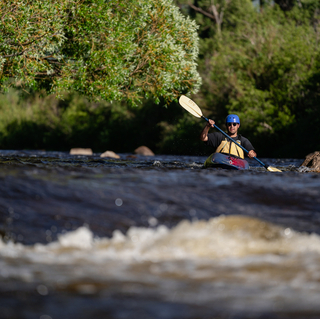 Floating Paddle River
