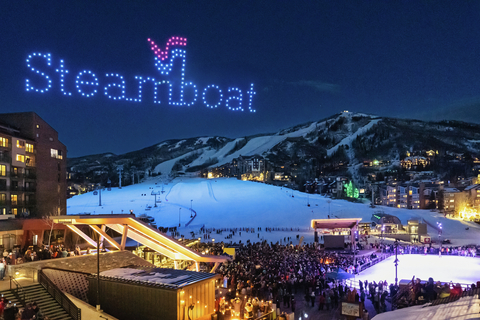 2026 Ski Town USA Celebration Olympian Sendoff Olympics Drone Show