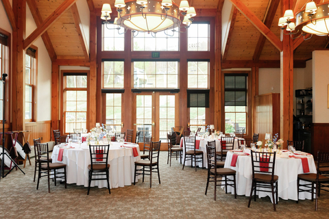 Timber Hall Wedding Reception 
