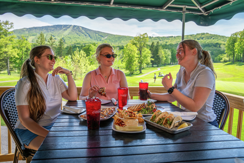 green apron golf play and dine photos candids