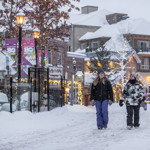 Holiday Magic, Village, Night