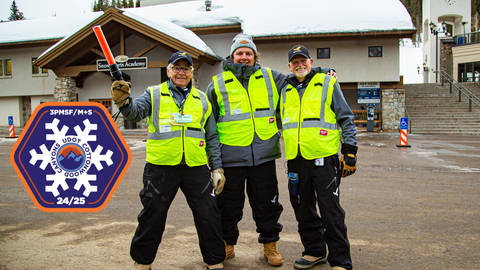 Solitude parking employees with a UDOT Cottonwood Canyons Sticker