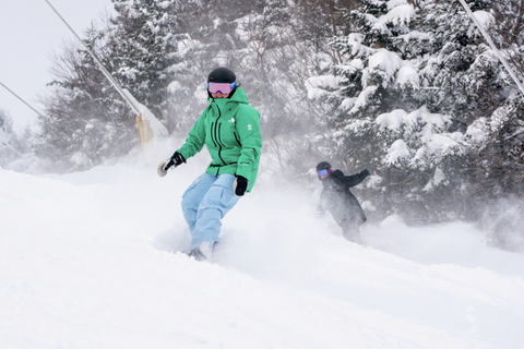 4 inches blower overnight snow powder ski skiing snowboard snowboarding shred fresh gnar day