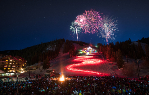 Torchlight Holiday Event at Winter Park Ski Resort Colorado