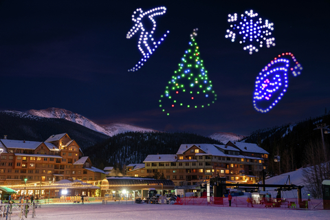 Deck the Slopes Drone Show