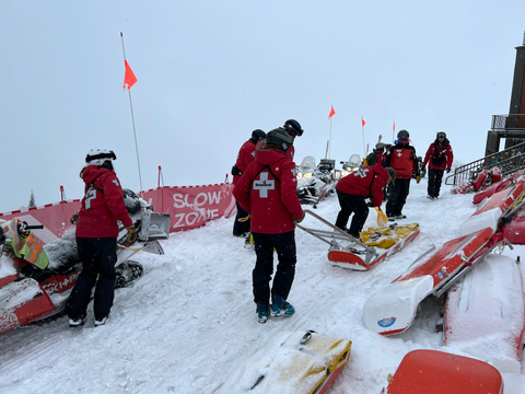 Ski Patrol Closet Laps Powder Ski