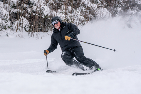 4 inches blower overnight snow powder ski skiing snowboard snowboarding shred fresh gnar day