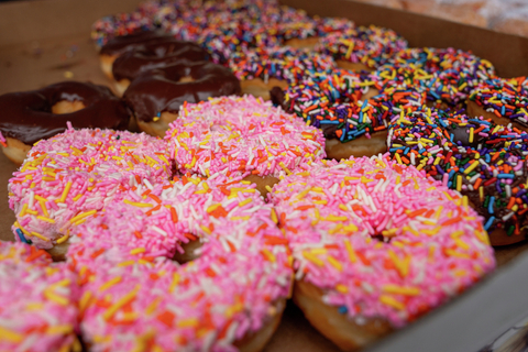 farmers market vendor village guest shopping food beverage