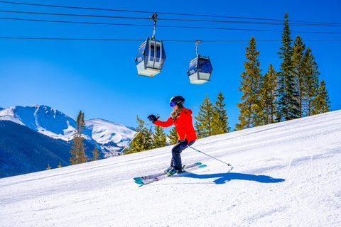 Mid funnel films Bunny Ears family skiing