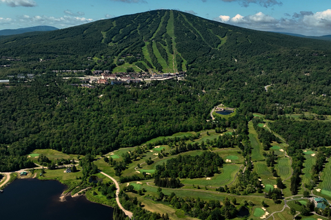 Big Mountain Drone View of Golf Course
