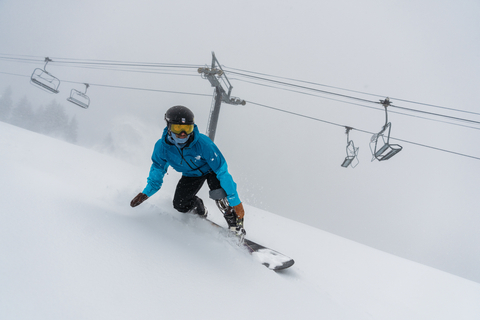 Noah Elliott Powder Day Athlete Snowing High Noon