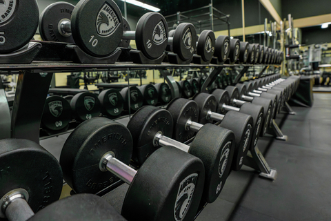 stratton training and fitness center interior workout room yoga pool