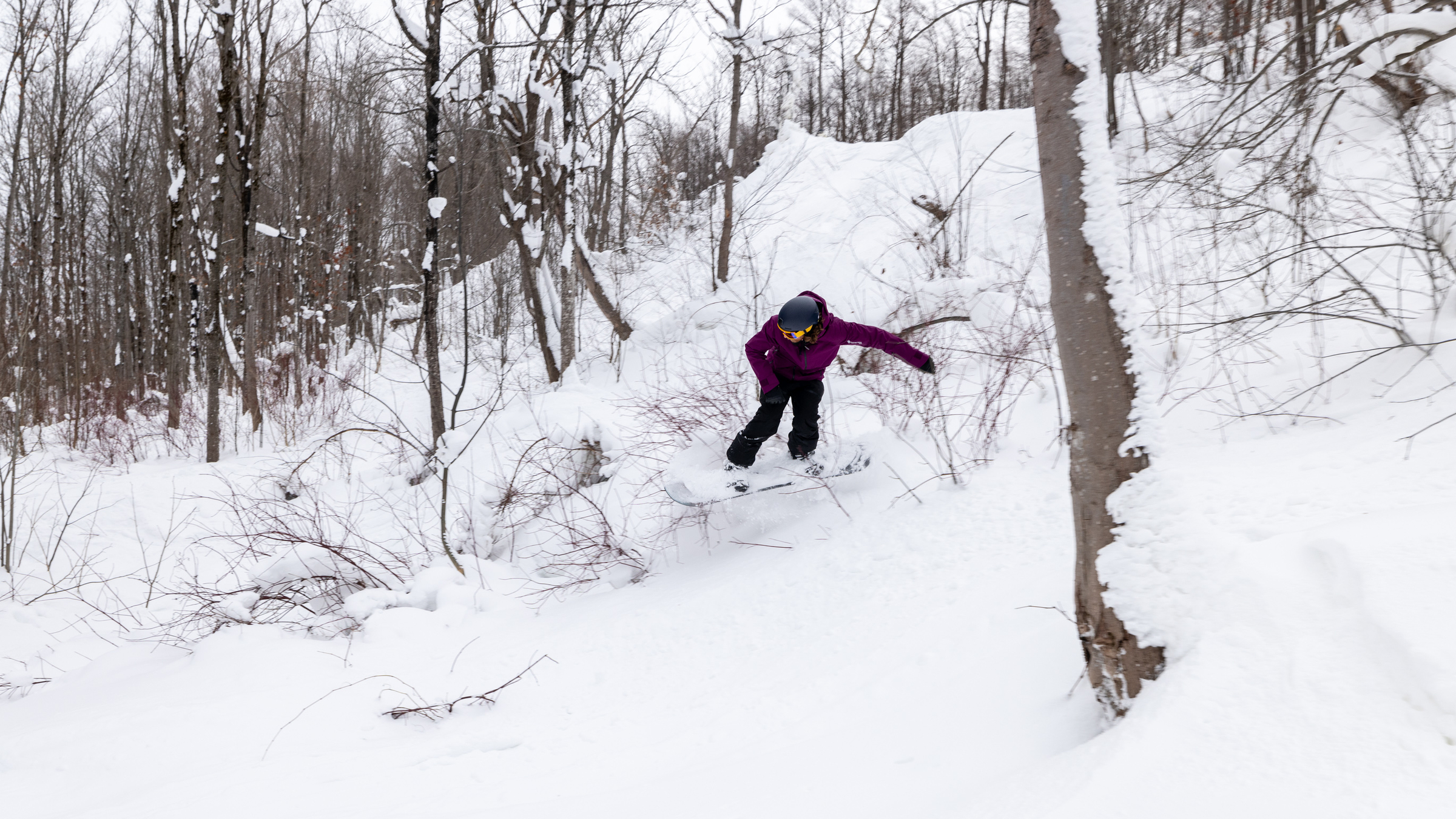 Skiing On-Hill
