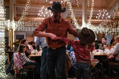 Western BBQ Line Dancing Thunderhead Family Band