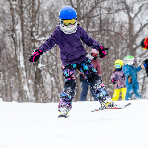 On hill, Pow day, Powder, Skiing