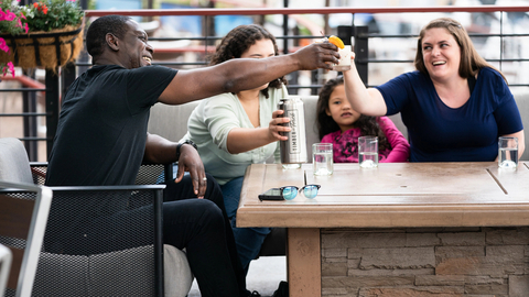 Family happy hour at Timber and Torch