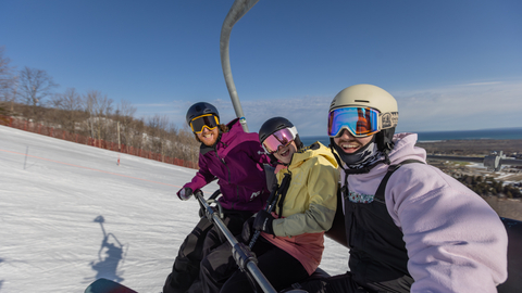 Spring Skiing, On-hill