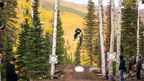 Athletes compete in Solitude Bike Park's First Annual Whip Off