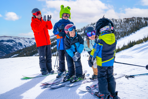 Family on skis at Winter Park Resort Colorado