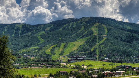 Scenic view of Mt. Werner
