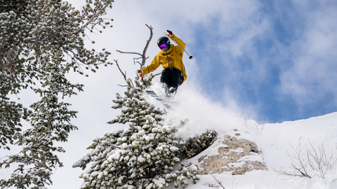 Full send big mountain skiing at Solitude Mountain Resort