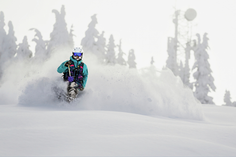 Powder Skiing 
