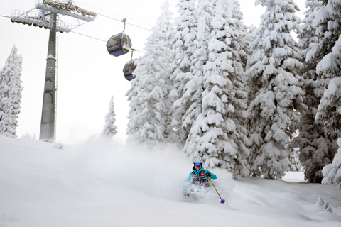 Powder Skiing 
