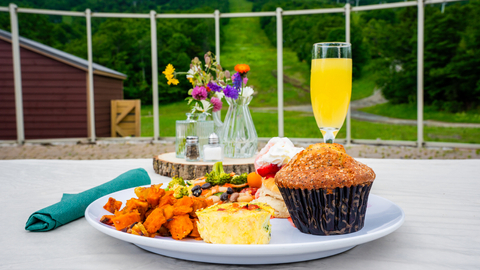 Chairlift brunch preview summer mid mtn chair food beverage breakfast F&B