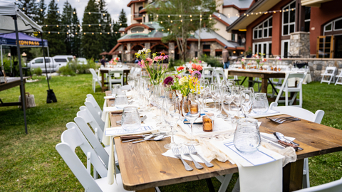 Solitude's Harvest Dinner during Homeowners weekend