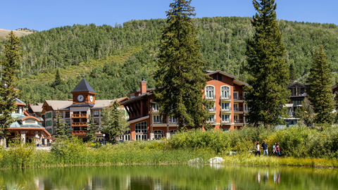 Guest lodging and hiking at Solitude village.