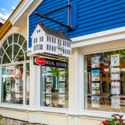 new real estate office exterior photos