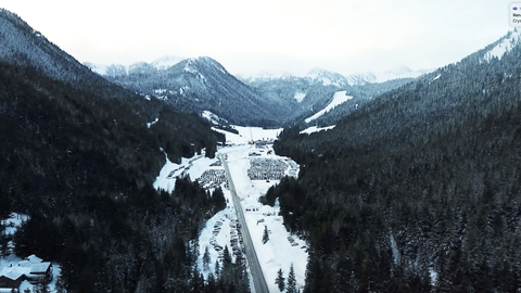 Crystal Mountain Parking Lot