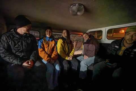 Snowcat Dinner supper luxury course experience fancy upscale dine dinning food drink beverage