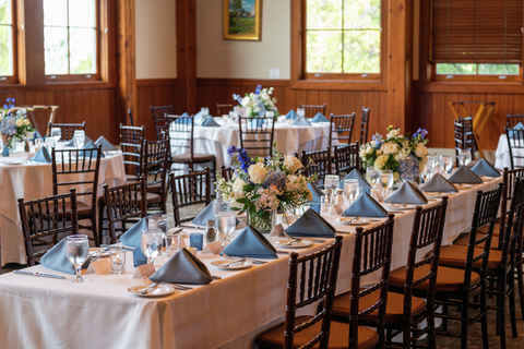 Timber Hall Wedding Reception 
