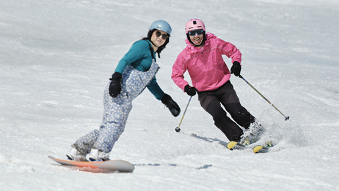 Guests enjoy closing day at Solitude Mountain Resort. 