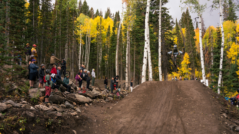 Athletes compete in Solitude Bike Park's First Annual Whip Off