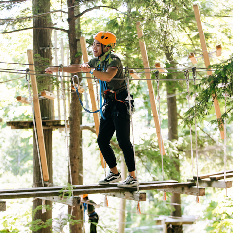 Timber Challenge High Ropes