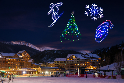 Deck the Slopes Drone Show