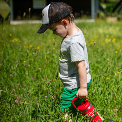 summer mountain camp kids activities daycare sun pond swim fish smiles counselor staff net water
