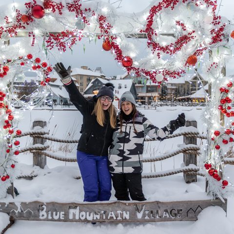 Holiday Magic, Village, Night