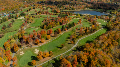 Fall Foliage Golf Course