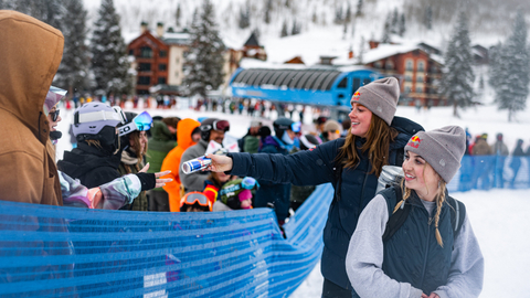 Athletes compete in Red Bull Cascade, a next generation of freestyle ski competition at Solitude Mountain Resort.