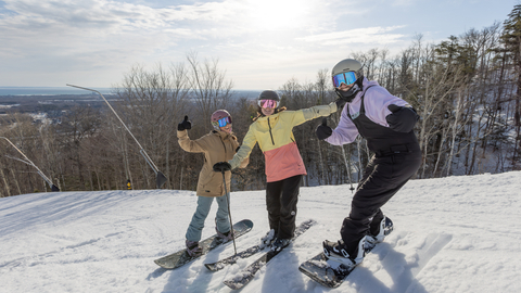Spring Skiing, On-hill