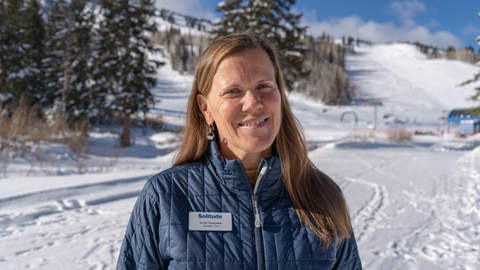 Solitude Resort President Amber Broadaway.