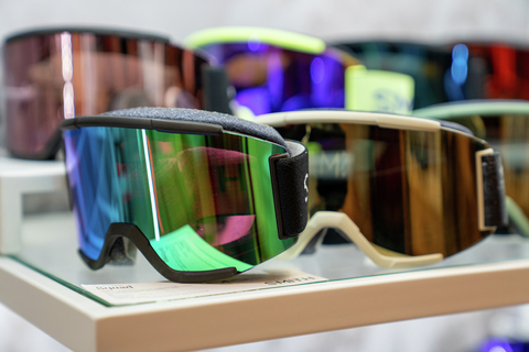 selection of Smith goggles for skiing and snowboarding available at headcase